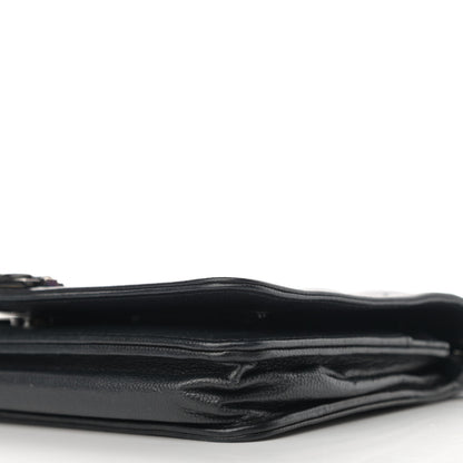 Chanel Caviar Quilted Boy Wallet On Chain WOC So Black 11 of 13