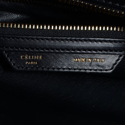 Celine Smooth Calfskin Mini Tri-Color Luggage Forest 6 of 9