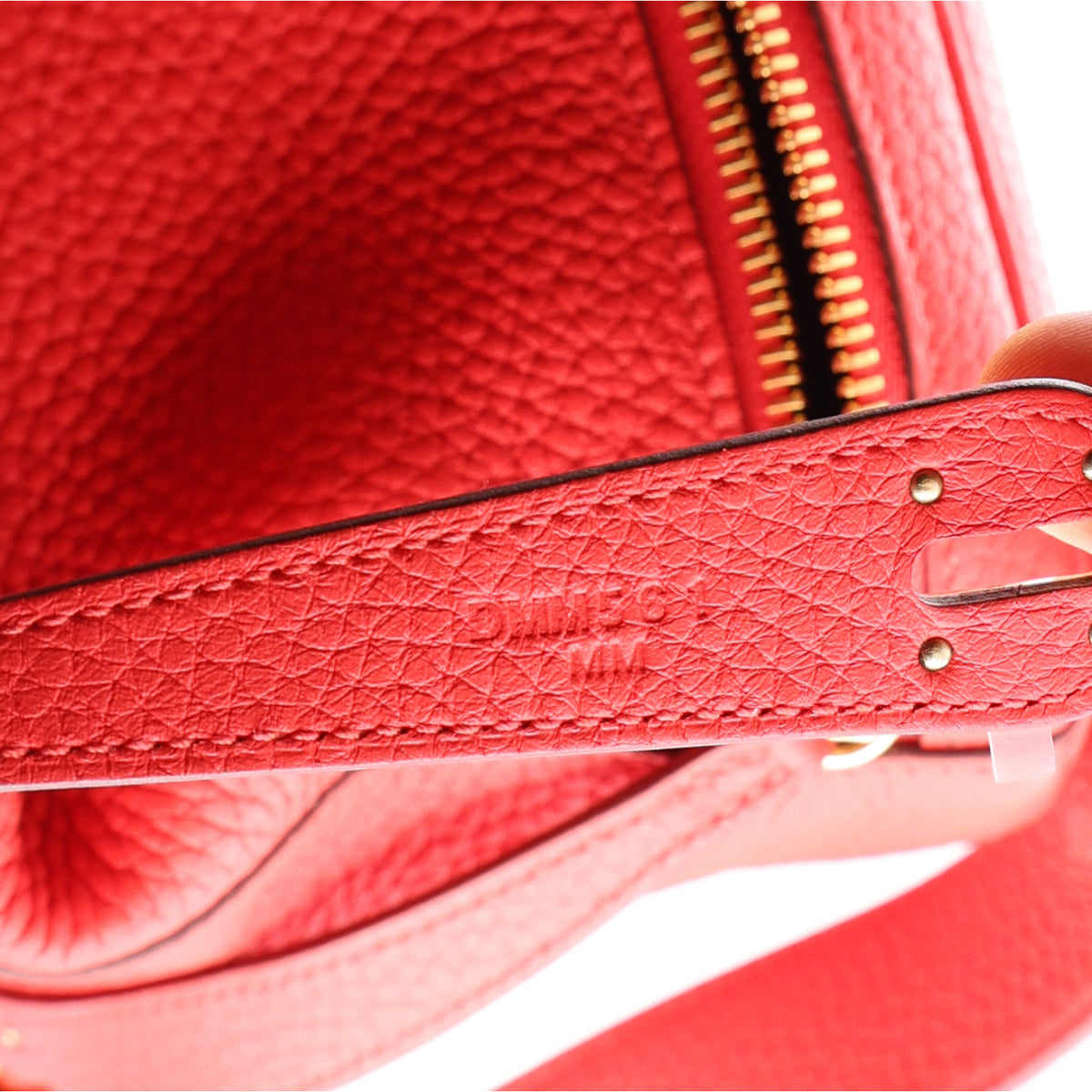Hermes Taurillon Clemence Lindy 30 Rouge De Coeur 7 of 10