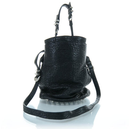 Alexander Wang Leather Diego Bucket Bag Black 9 of 14