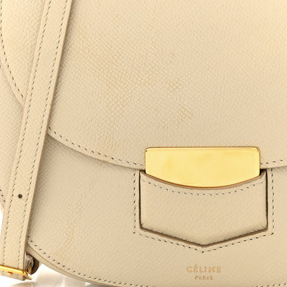 Celine Grained Calfskin Small Trotteur Linen 12 of 15