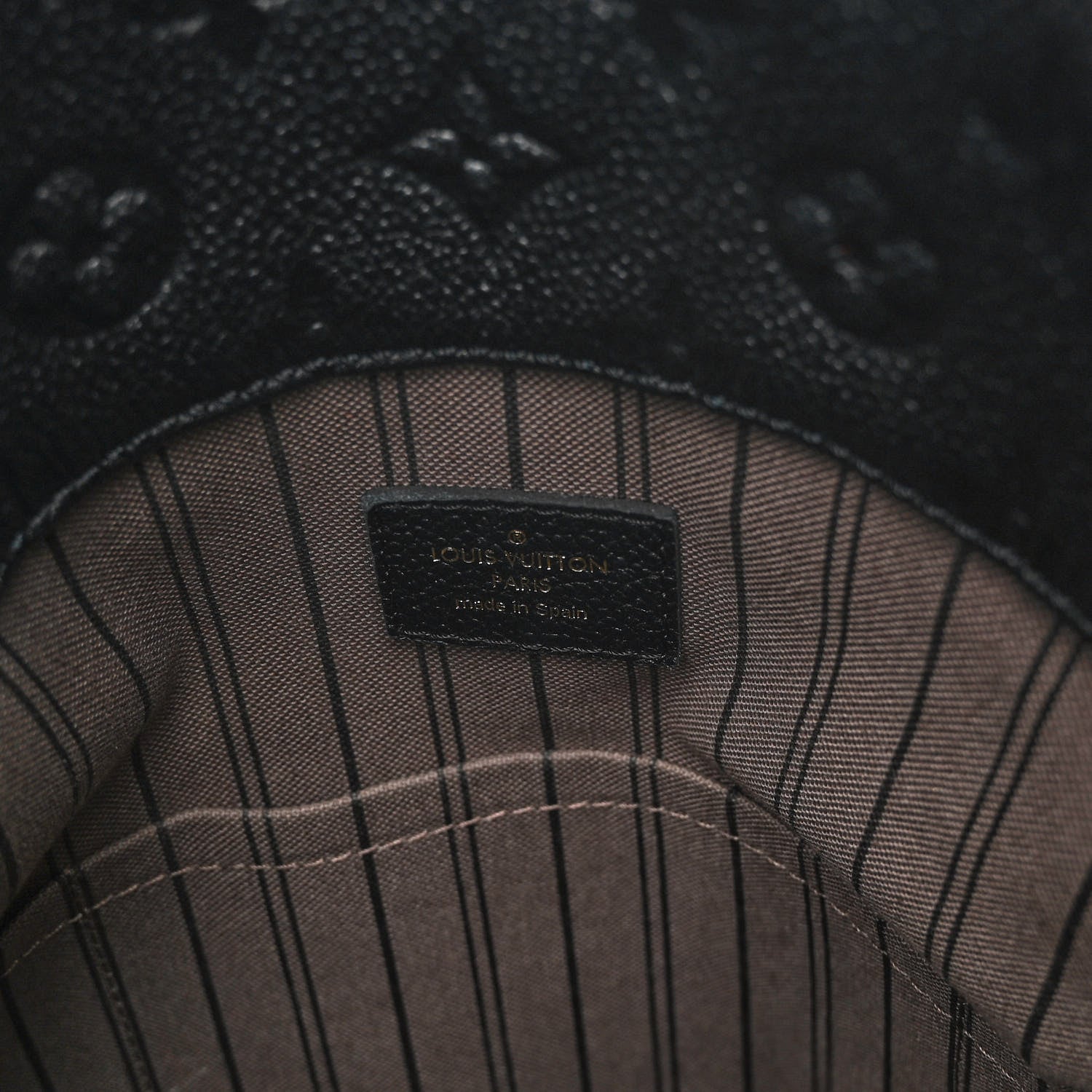Louis Vuitton Empreinte Artsy MM Black 6 of 9