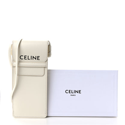 Celine Smooth Calfskin Sunglasses Pouch White 9 of 9