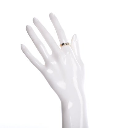 Tiffany 18K Yellow Gold Narrow 1837 Ring 52 6 2 of 5