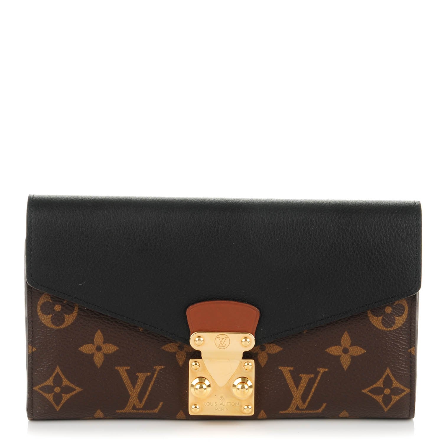 Louis Vuitton Monogram Pallas Wallet Black 1 of 7