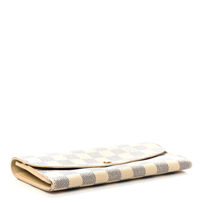 Louis Vuitton Damier Azur Emilie Wallet 4 of 6