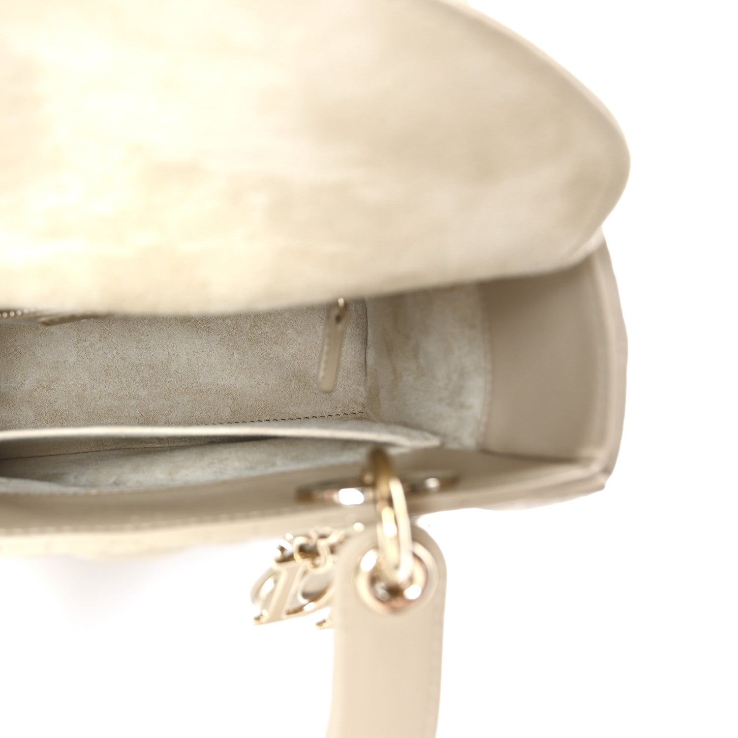 Christian Dior Lambskin Cannage Small My ABCDior Lady Dior Corda 5 of 10