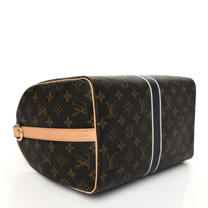 Louis Vuitton Monogram My LV Heritage Speedy Bandouliere 30 Black White Vert Clair 4 of 9