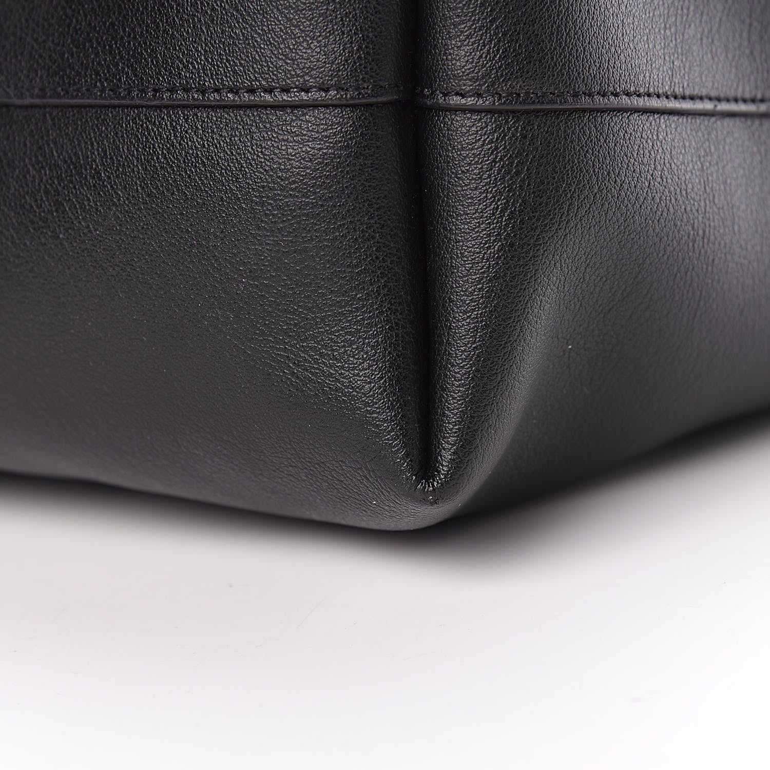 Saint Laurent Calfskin Large Shopping Tote Black 13 of 17