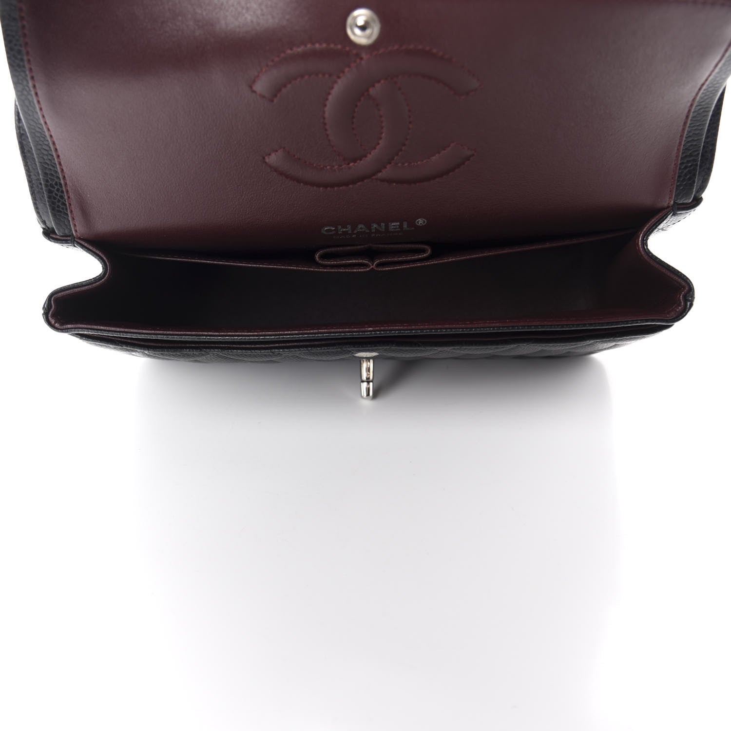 Chanel Caviar Quilted Medium Double Flap Black 5 of 11