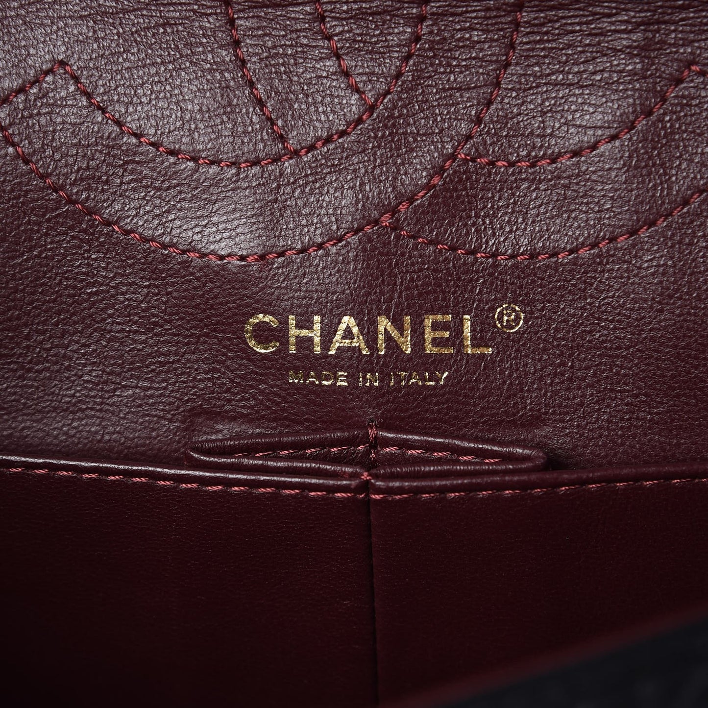 Aged Calfskin Quilted 2.55 Reissue 226 Flap Black