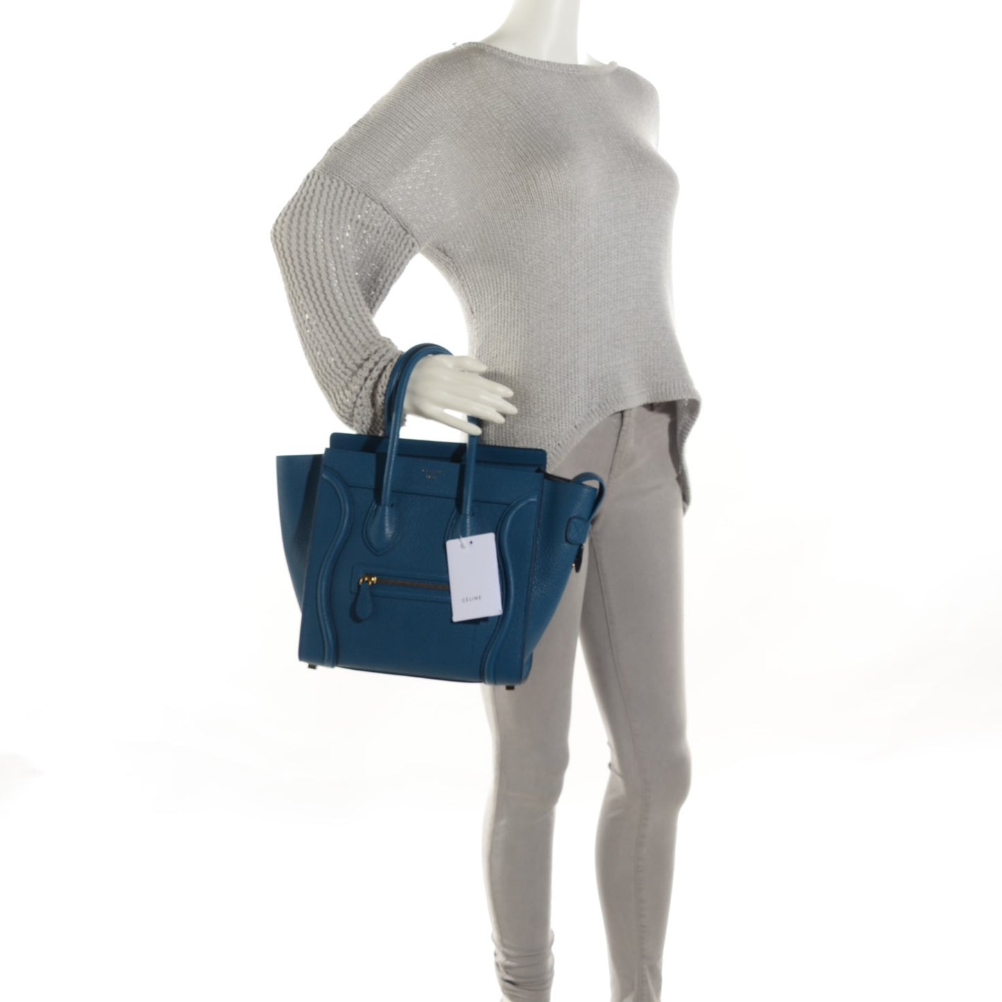 Goatskin Micro Luggage Deepsea