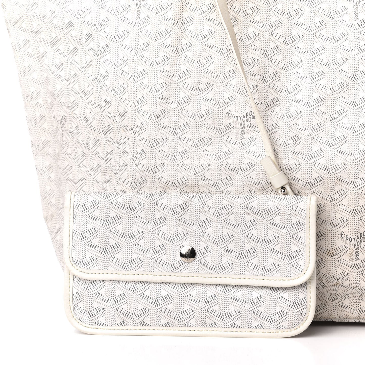 Goyardine Saint Louis GM White