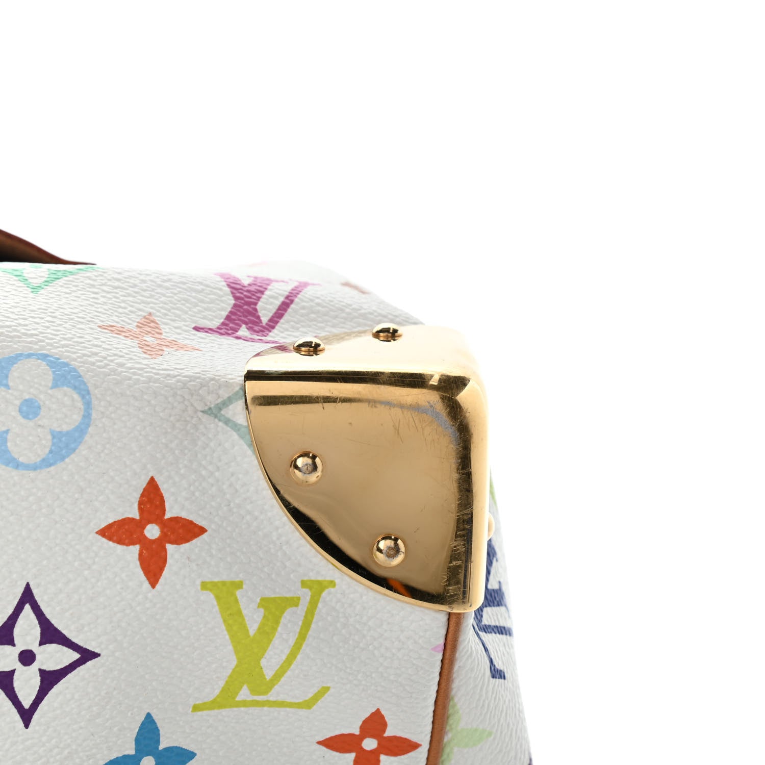 Louis Vuitton Monogram Multicolor Speedy 30 White 12 of 15