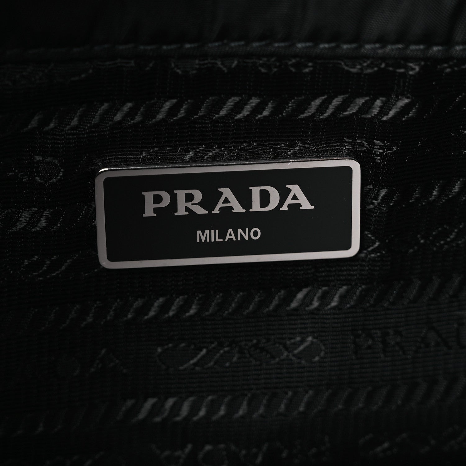 Prada Re-Nylon Quilted Padded Flap Shoulder Bag Black 6 of 10