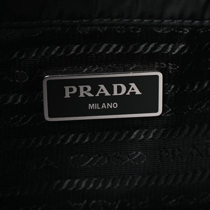 Prada Re-Nylon Quilted Padded Flap Shoulder Bag Black 6 of 10