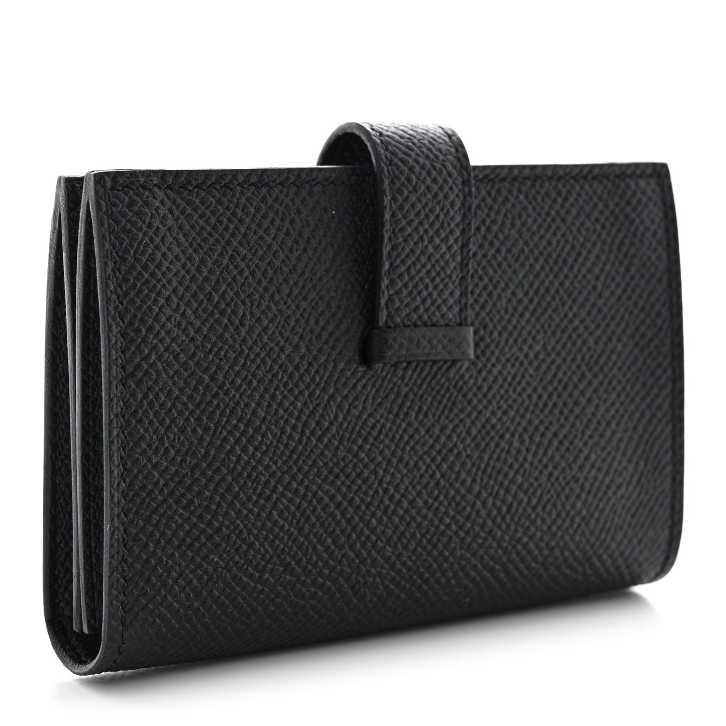 Epsom Monochrome Bearn Card Holder Wallet Black