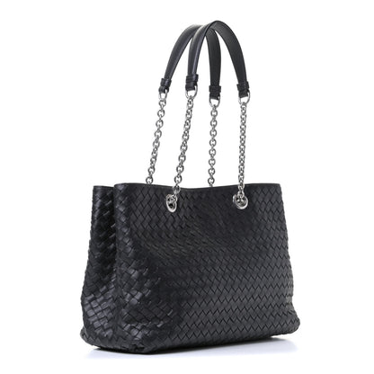 Bottega Veneta Nappa Intrecciato Medium Tote Black 2 of 4