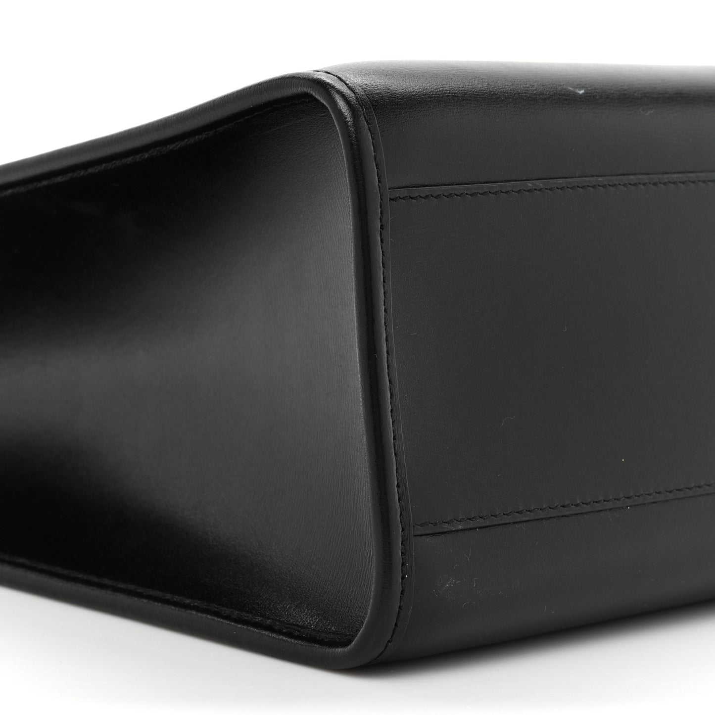 Smooth Calfskin Maillon Cabas Tote Black