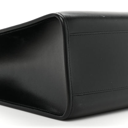 Saint Laurent Smooth Calfskin Maillon Cabas Tote Black 10 of 15