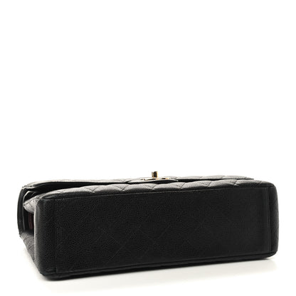 Chanel Caviar Quilted Maxi Double Flap Black 4 of 10