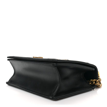 Christian Dior Lambskin Studded Medium Diorama Flap Bag Black 8 of 8