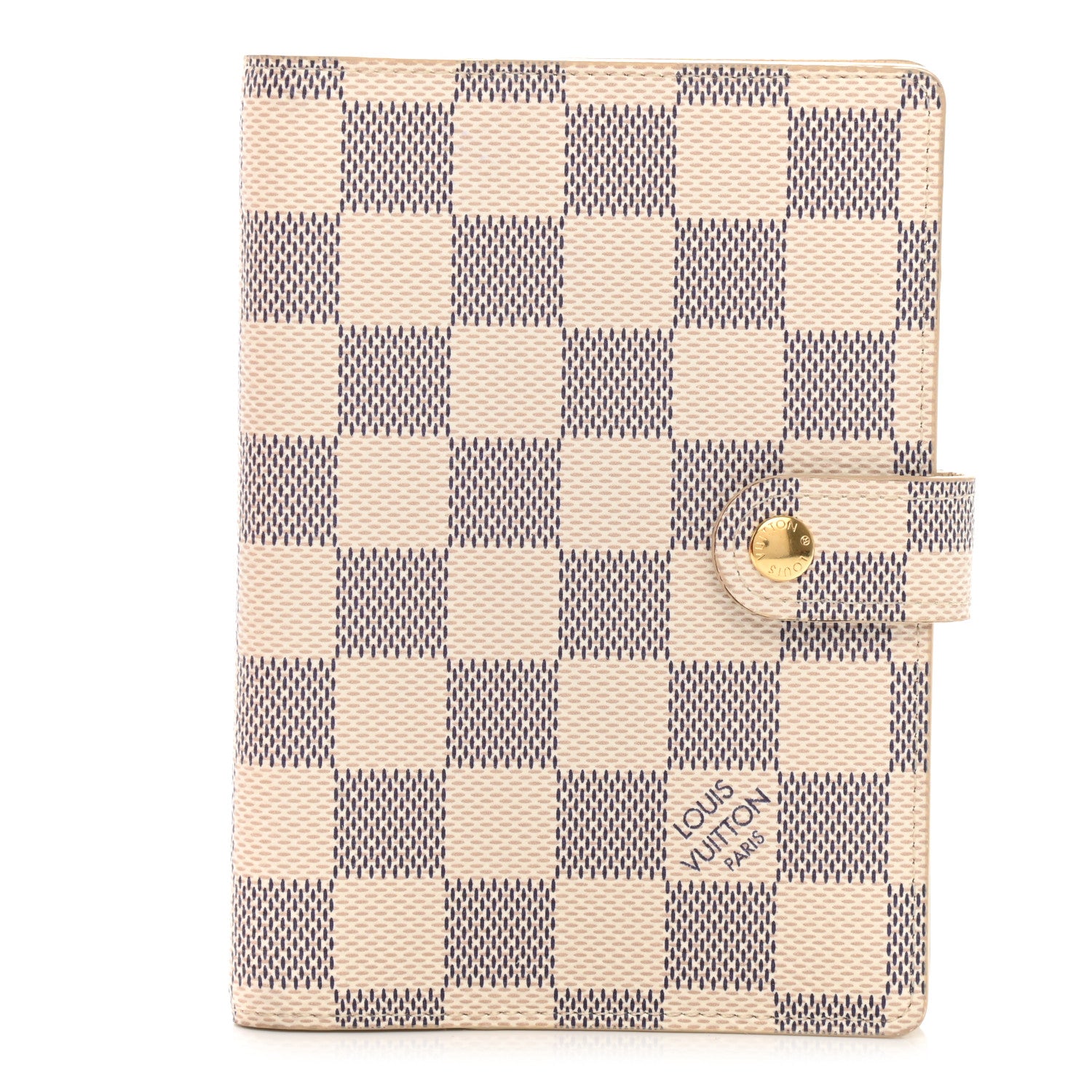 Louis Vuitton Damier Azur Small Ring Agenda Cover 1 of 7