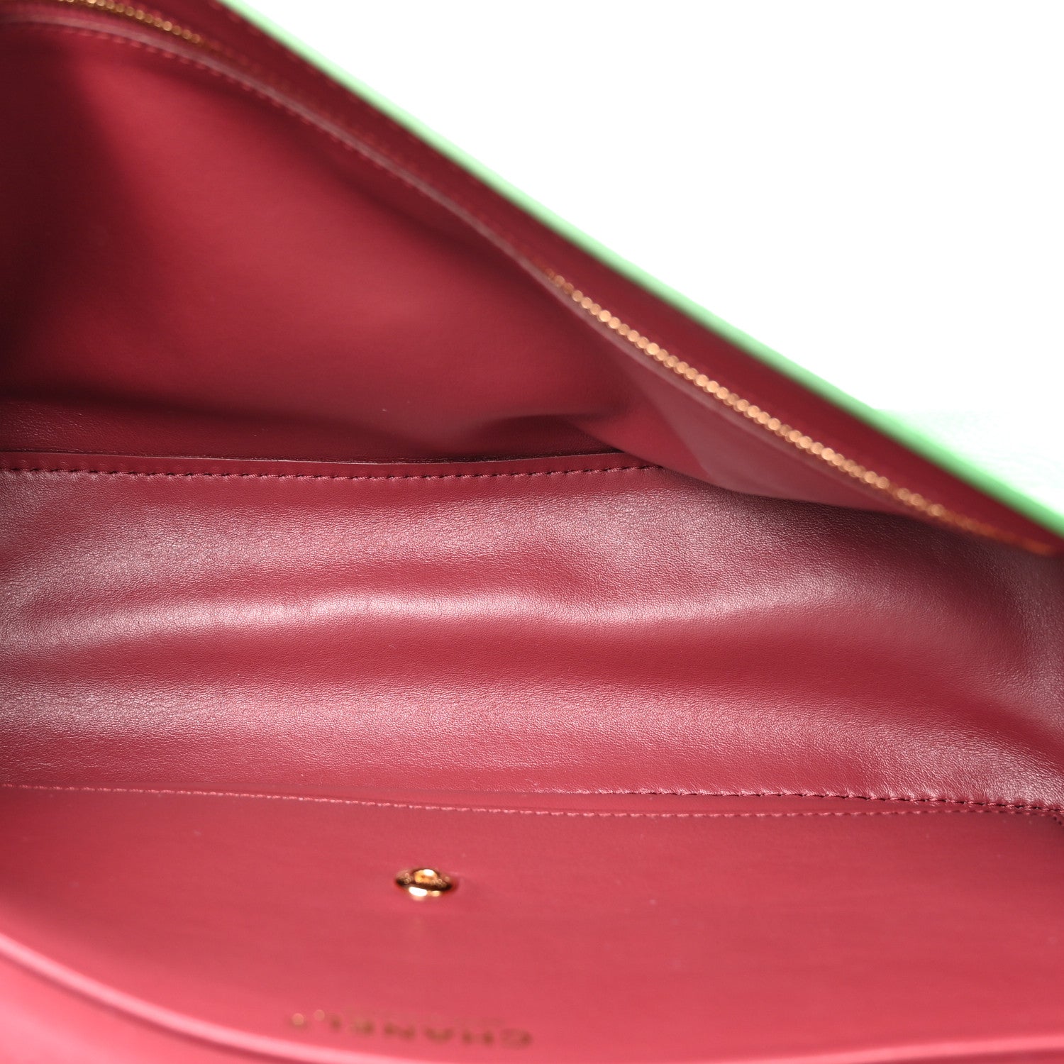 Chanel Grained Calfskin Small Souplissimo Maxi Flap Green 6 of 11