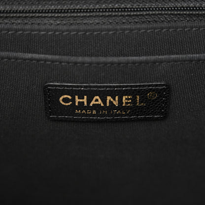 Chanel Caviar Quilted XXL Travel Flap Bag Black 6 of 11