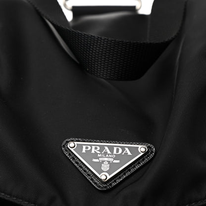 Prada Re-Nylon Saffiano Medium Backpack Black 10 of 13