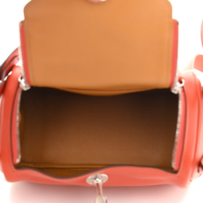 Hermes Swift Verso Mini Lindy 20 Terre Battue Sesame 5 of 11