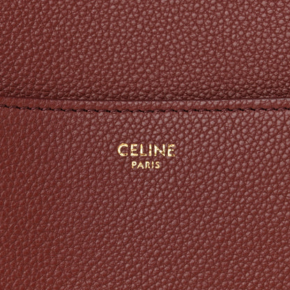 Celine Soft Grained Calfskin Sangle Bucket Bag Light Burgundy 6 of 10