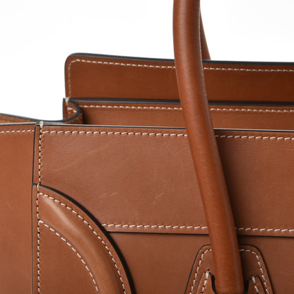 Celine Natural Calfskin Micro Luggage Tan 16 of 18