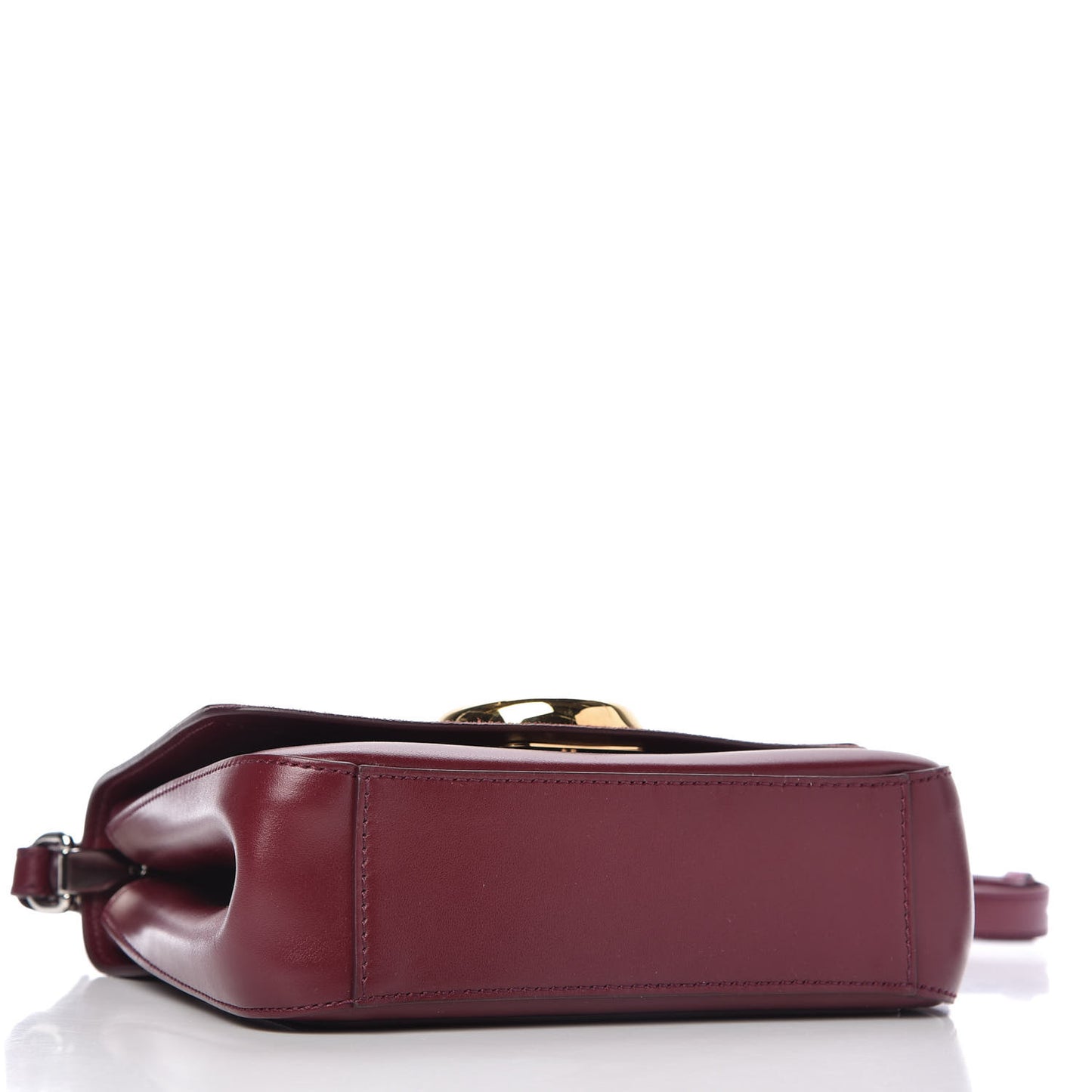 Calfskin Small C Double Carry Plum Purple