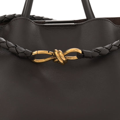 Bottega Veneta Silky Calfskin Medium Andiamo Shoulder Bag Fondant 7 of 12