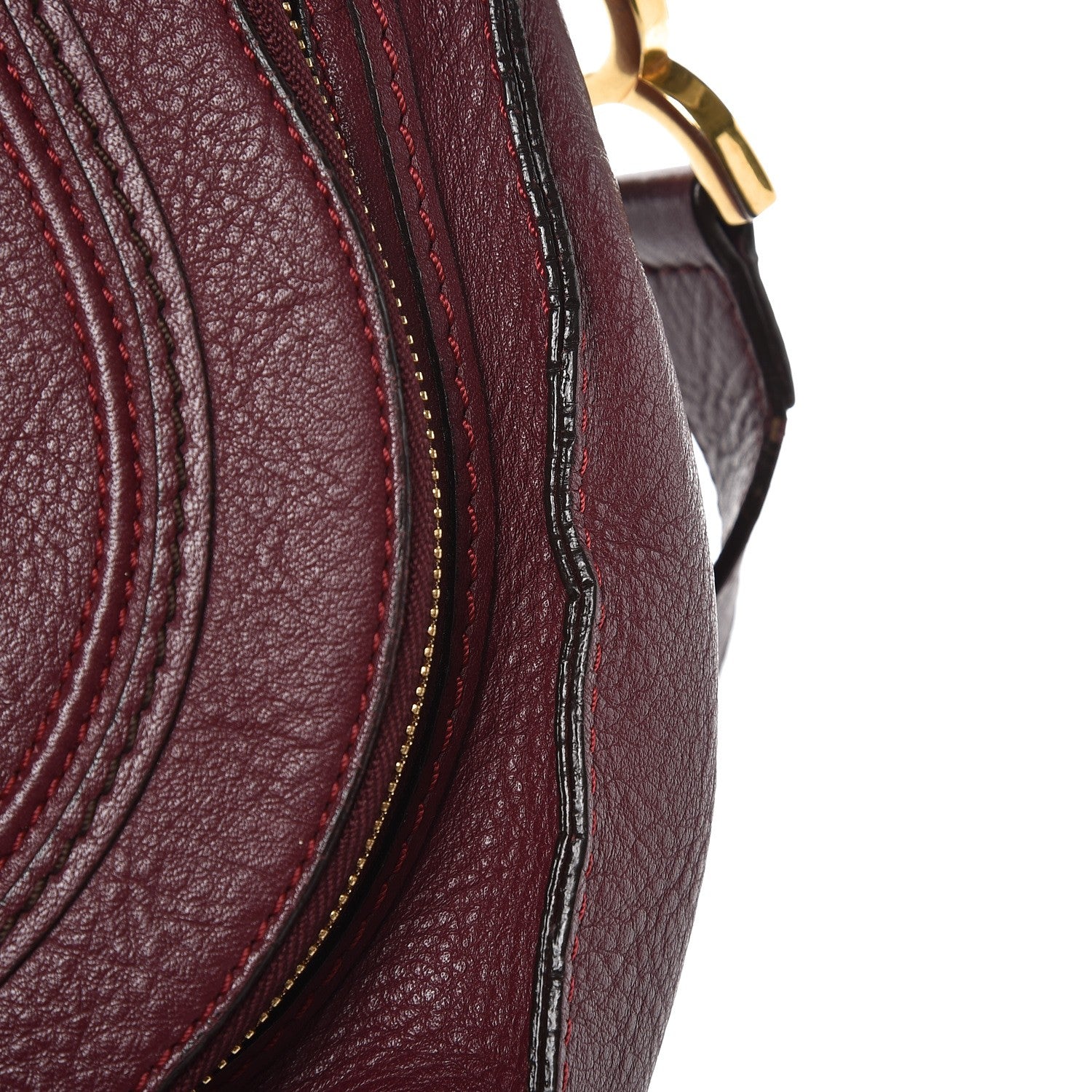 Chloe Calfskin Medium Marcie Crossbody Bag Plum Purple 10 of 11