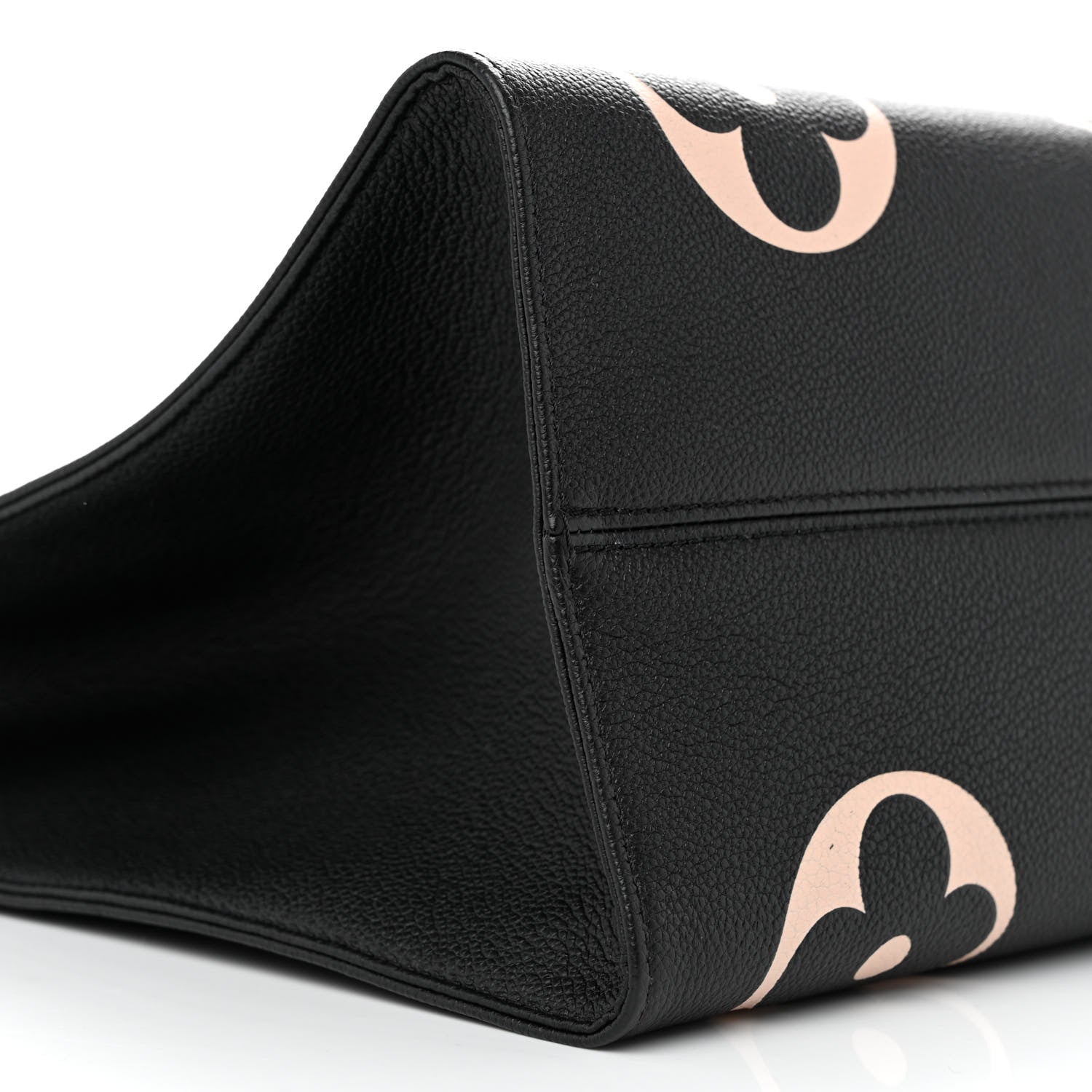 Louis Vuitton LOUIS VUITTON Empreinte Monogram Giant Onthego GM Black Beige 8 of 9