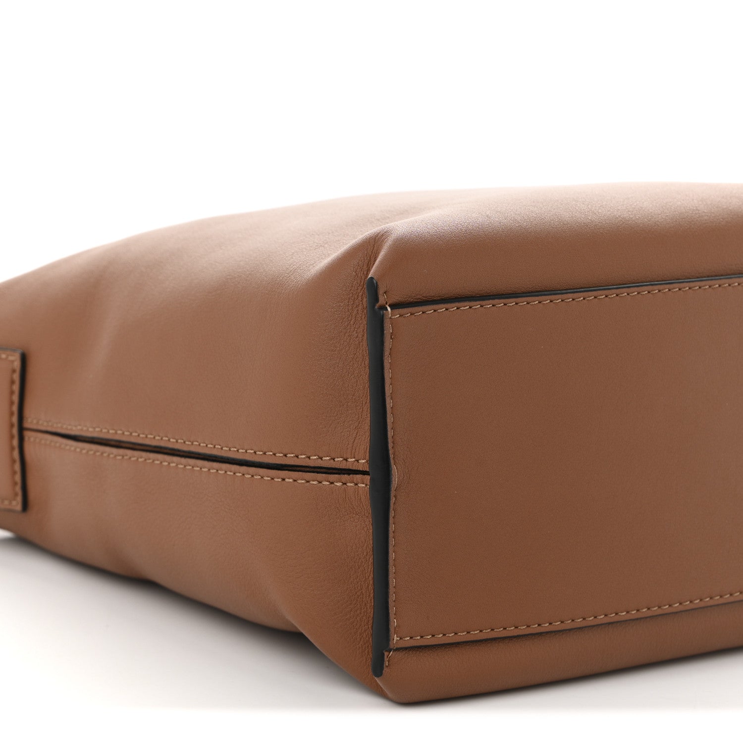 Loewe Supple Smooth Calfskin Jacquard Small Cubi Crossbody Bag Tan 9 of 10