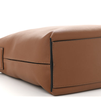 Loewe Supple Smooth Calfskin Jacquard Small Cubi Crossbody Bag Tan 9 of 10