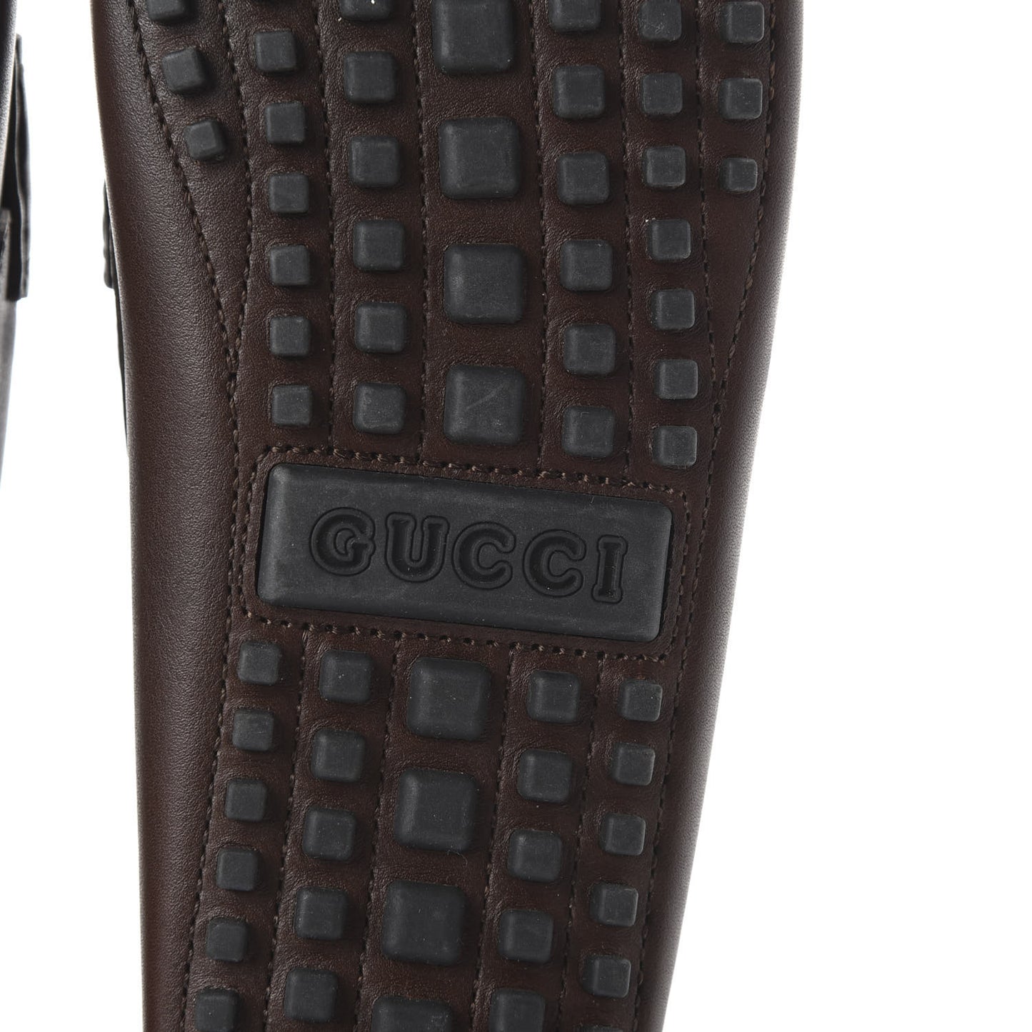 Soft Clove Calfskin Web Mens Horsebit Driver Loafers 8.5 Cocoa