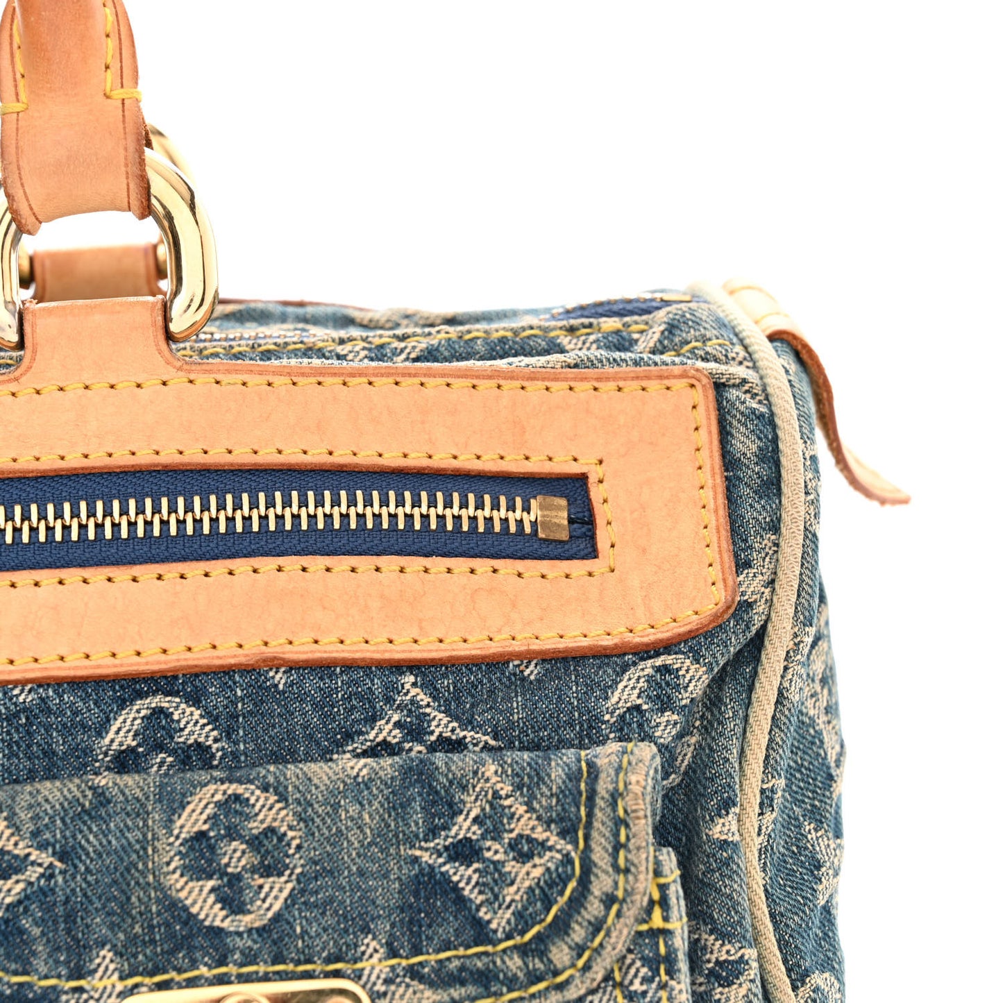 Monogram Denim Neo Speedy Blue