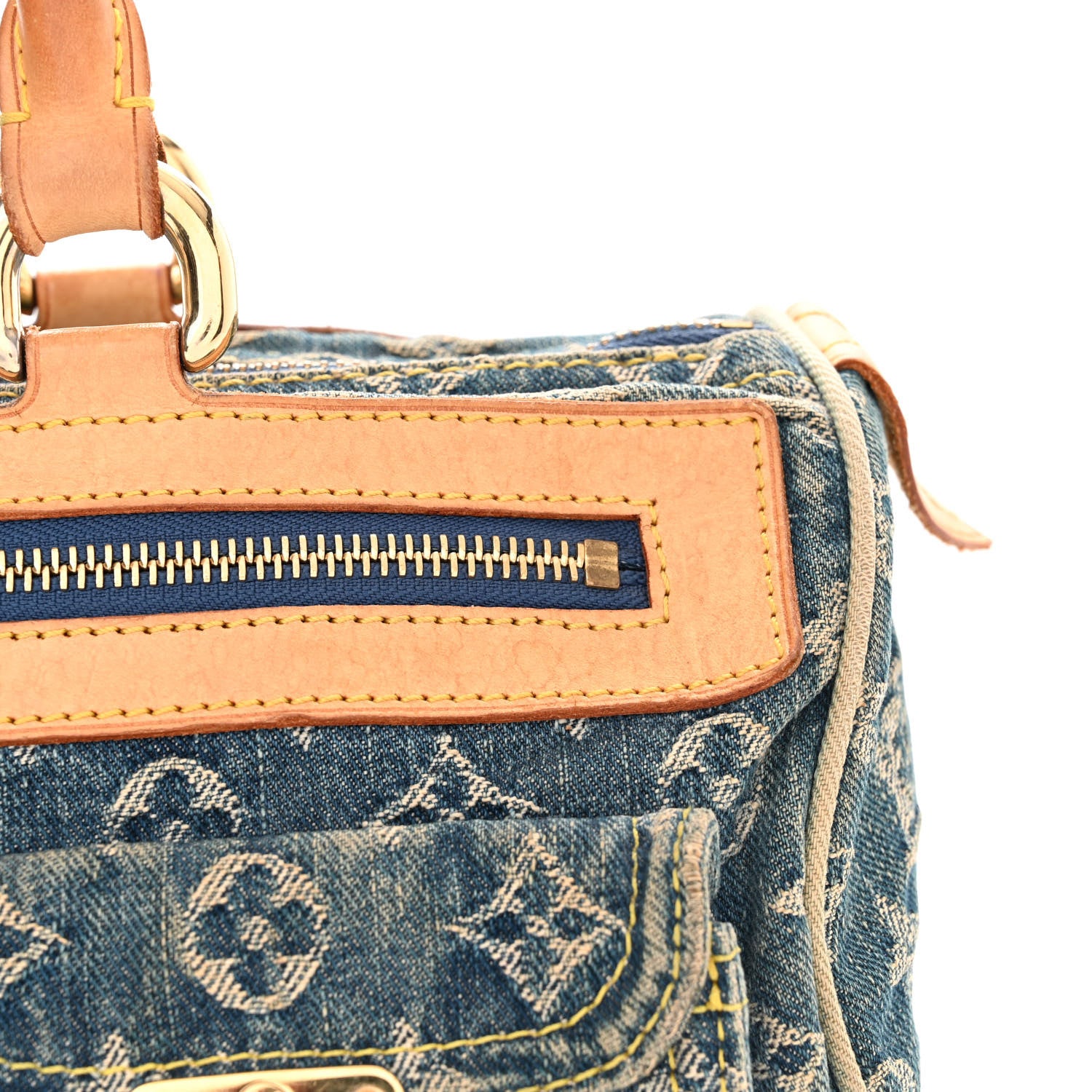 Louis Vuitton Monogram Denim Neo Speedy Blue 12 of 18