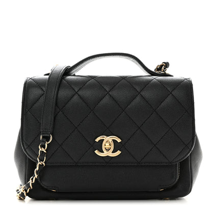 Chanel Caviar Quilted Small Business Affinity Flap Black 1 of 11