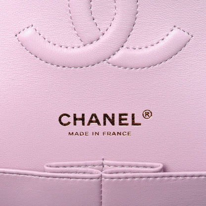 Chanel Caviar Quilted Medium Double Flap Light Pink 6 of 14