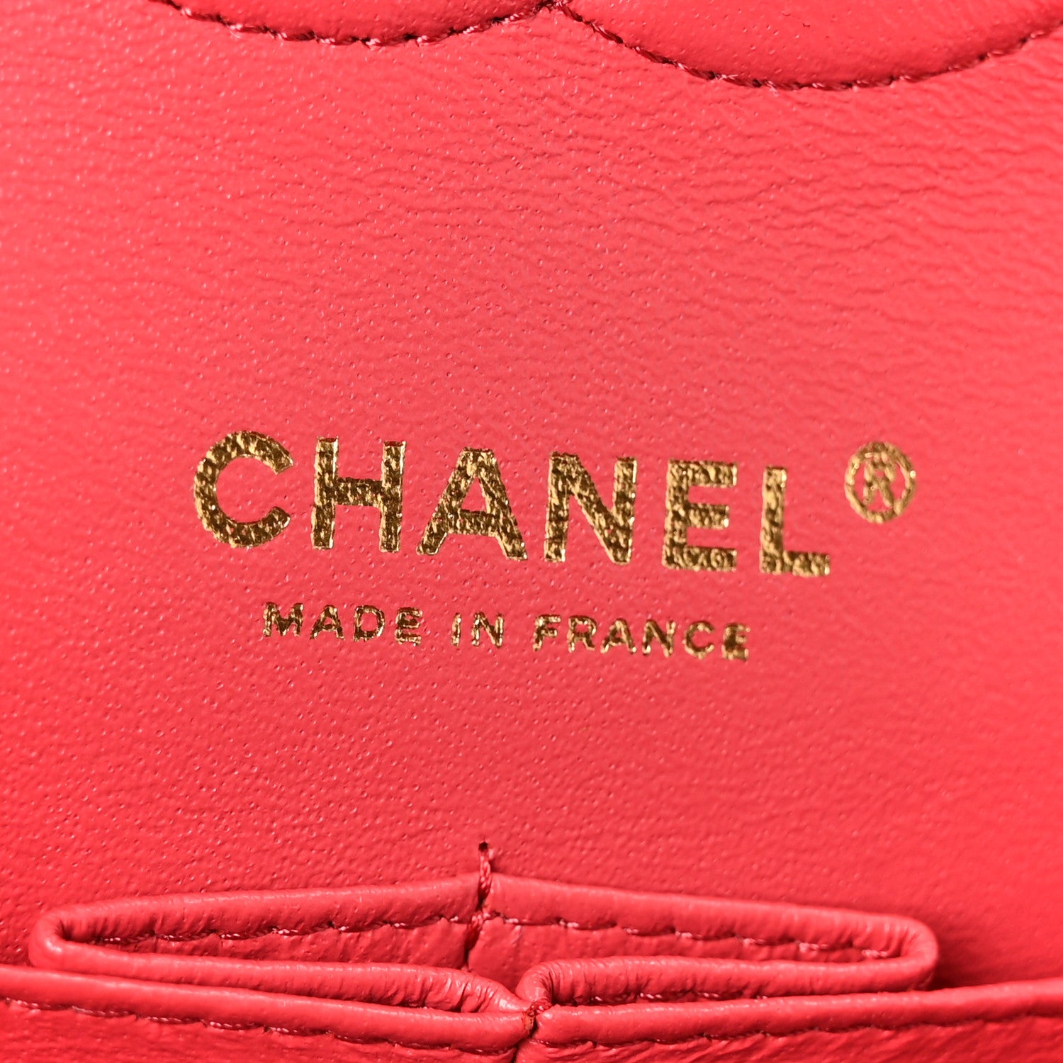 Chanel Caviar Quilted Medium Double Flap Dark Pink 5 of 10