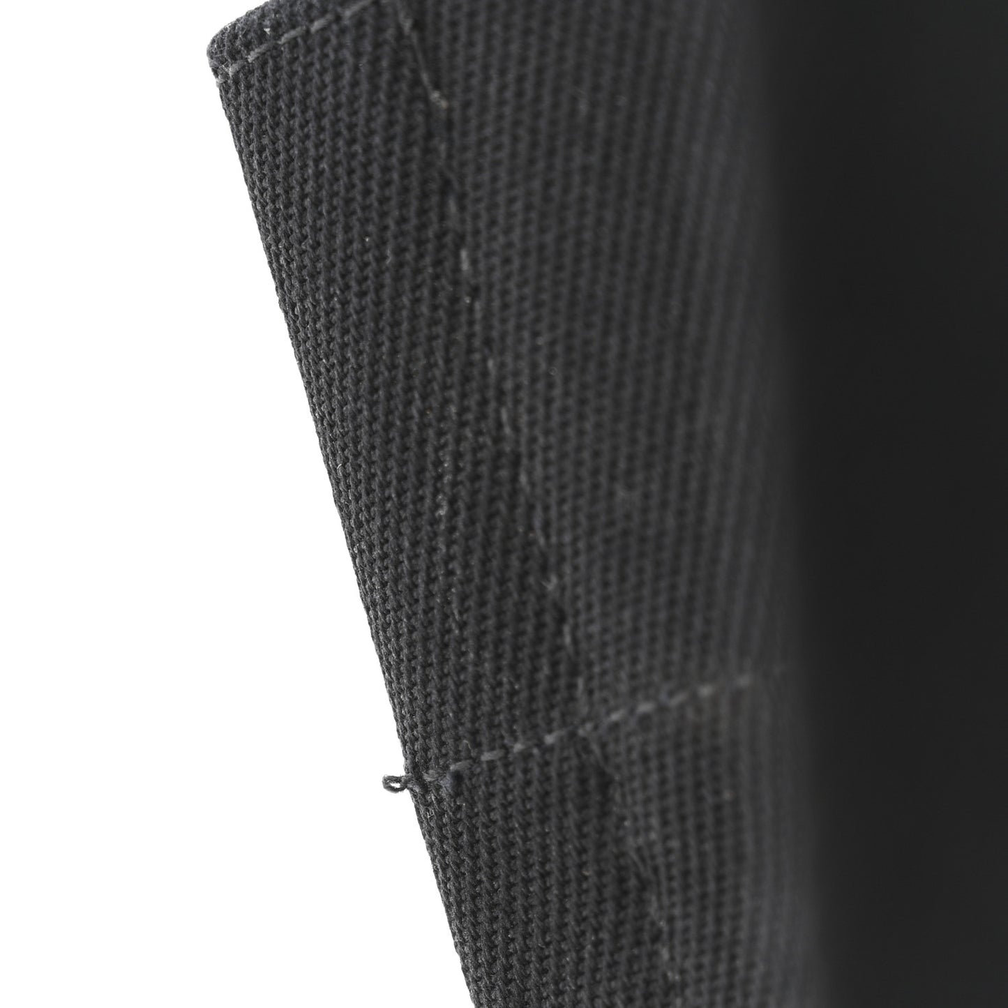 Linen Calfskin Rive Gauche Tote Black