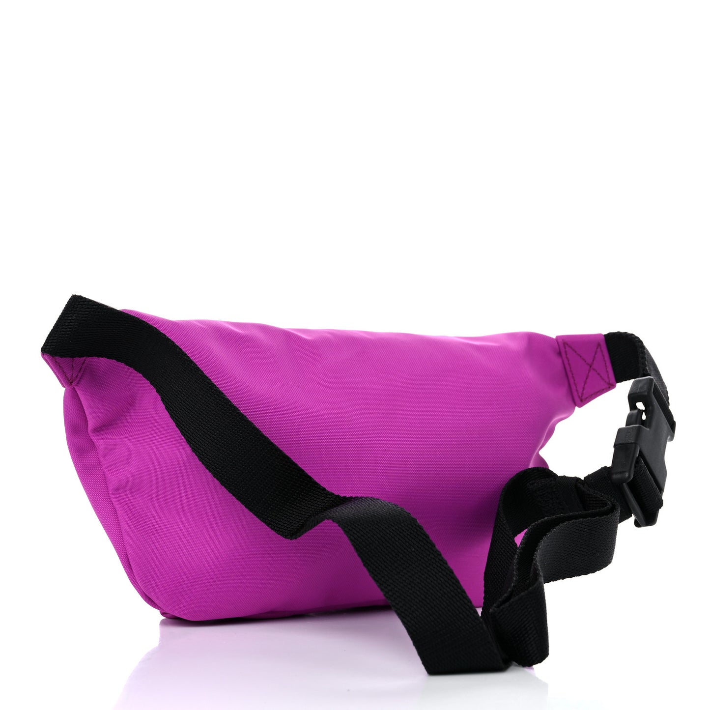 Sport Nylon Logo Embroidered Small Wheel Beltpack Fuchsia Black