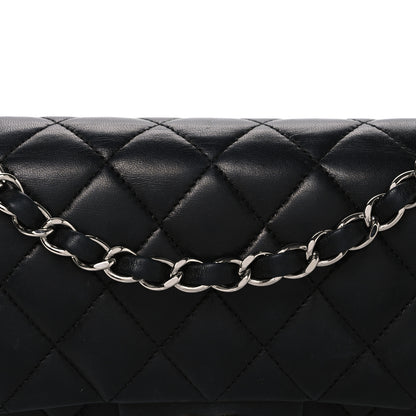 Chanel Lambskin Quilted Small Double Flap Black 8 of 11