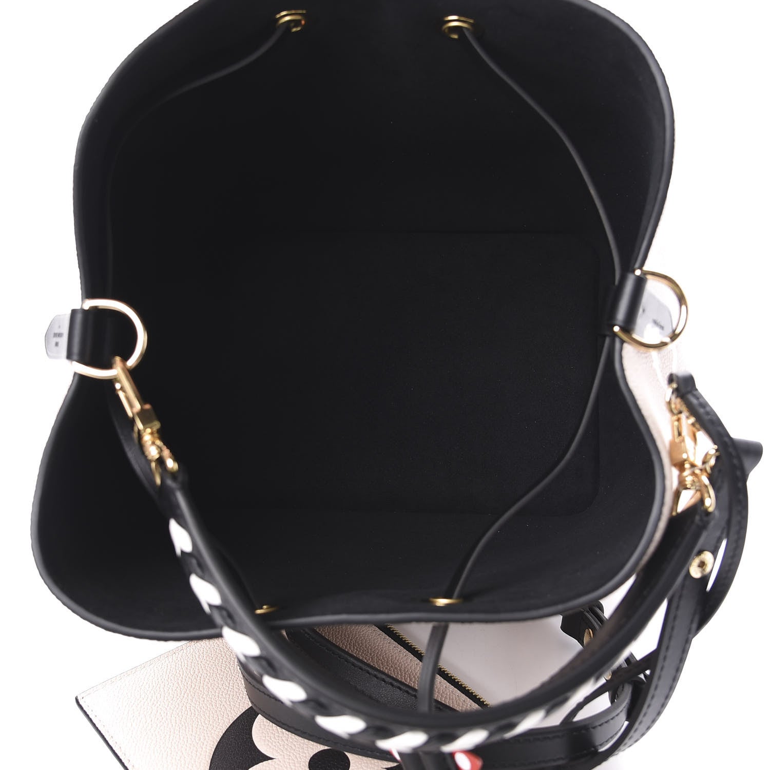 Louis Vuitton Empreinte Monogram Giant Crafty Neonoe MM Creme Black 11 of 16