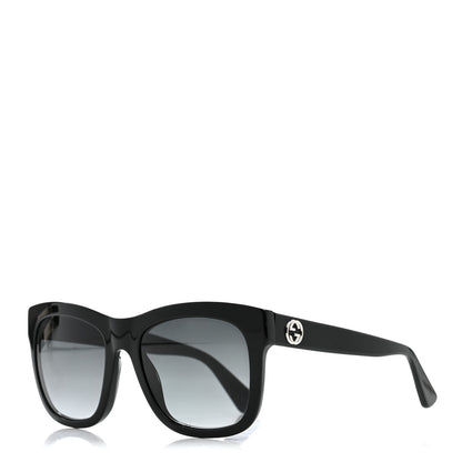 Gucci Acetate Square Frame Sunglasses GG0032S Black 1 of 7